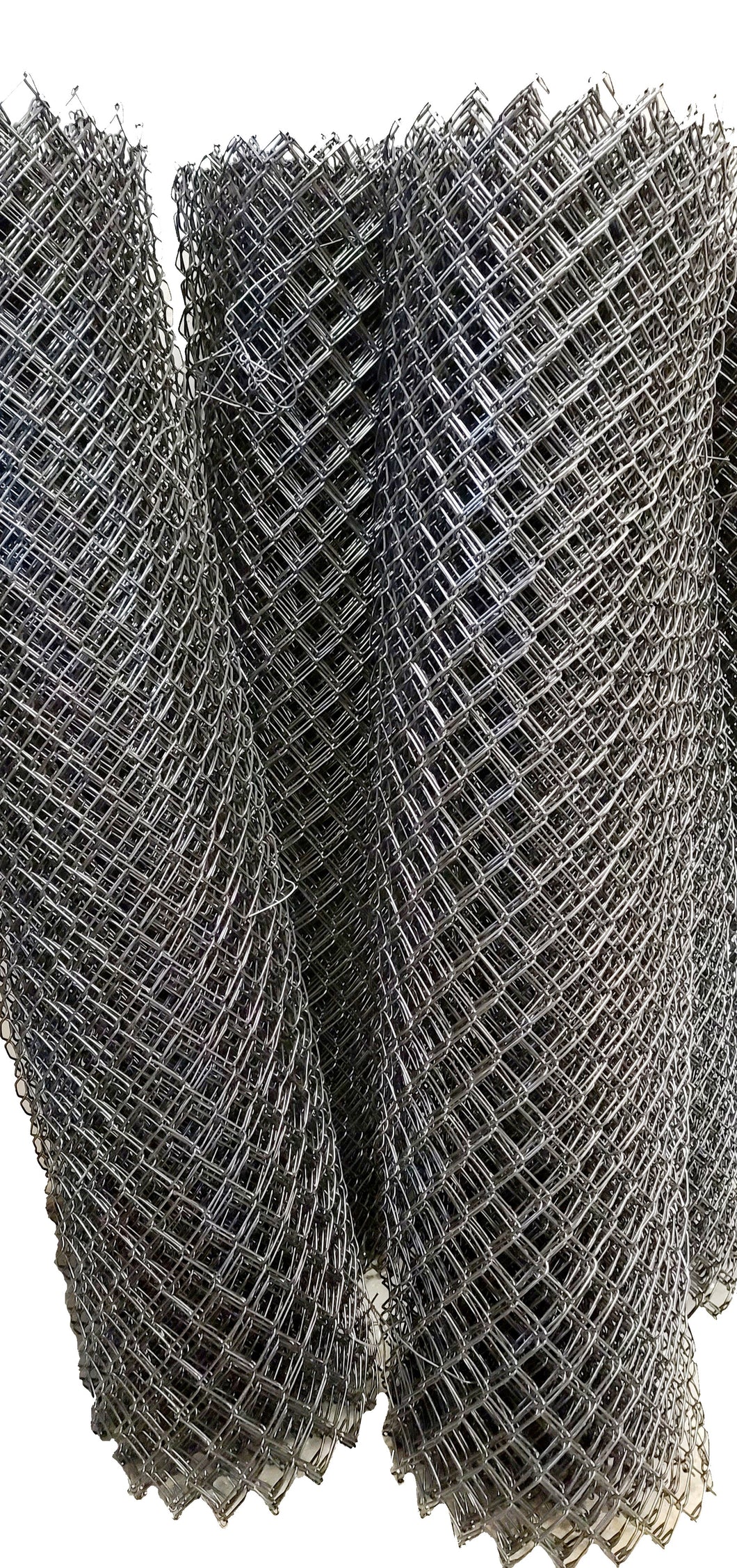 Black and Colored Chain Link Fence Fabric - (9 Gauge x 2